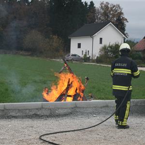 Prikaz gašenja in pregled gasilnih aparatov - PGD zapoge